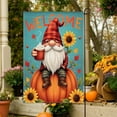 thumbnail image 7 of HomeKingdee Fall Gnome House Flag, Fall Decor Gnomes Flag, Autumn Flags Pumpkin Leaves Signs Home Decorations Rustic Welcome Outdoor Farmhouse Thanksgiving, 7 of 7