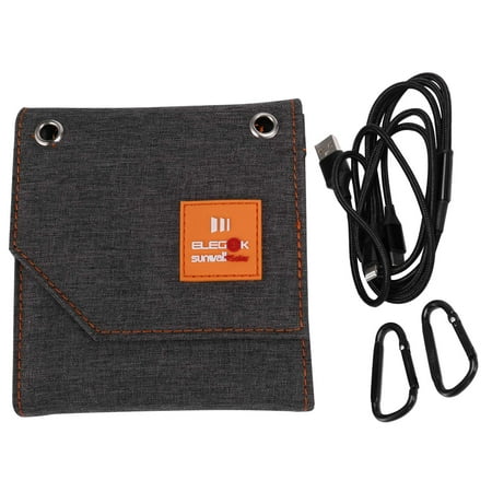 

8W Foldable Solar Panel 5V Portable Battery Charger USB Port Outdoor Waterproof Power Bank for Phone PC Car RV Boat