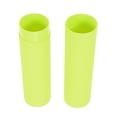 thumbnail image 7 of Vertical Stripe Toothbrush Case Traveling Toothbrush Holders Case Plastic Yellow 7.87"x1.18", 7 of 7