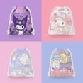 thumbnail image 2 of Bolsa de cosméticos Kawaii Sanrioed Hello Kitty, bolsa de almacenamiento portátil con cordón, dibujos animados, Melody Kuromi Cinnamoroll, regalo para amigo, nuevo Fivean unisex, 2 of 2