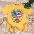 thumbnail image 4 of Party in the USA 4th of July Shirts Matching Family Outfits for Independence Day Peach Shirt Youth Small, 4 of 5