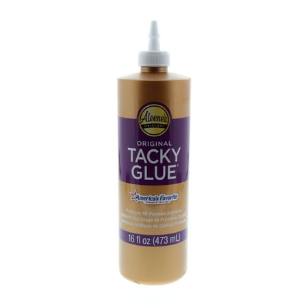 UPC: 0017754156013 | Aleene s Original Tacky Glue 16 fl oz Premium All-Purpose Adhesive White Dries Clear