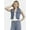 Medium Indigo Wash, variant on Women's Denim Vest, Sizes XXS-XXL