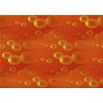 thumbnail image 1 of Ahgly Company Machine Washable Indoor Rectangle Transitional Orange Red Orange Area Rugs, 2' x 5', 1 of 7