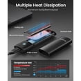thumbnail image 3 of Carcasa SSD ORICO M.2 NVMe SATA USB C 3.2 Gen 2 de 10 Gbps, 3 of 8