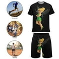 thumbnail image 5 of Kids Tinker Be-l T Shirt Shorts Set 2 Piece Graphic Short Sleeve Outfit Set for Boys Girls, 5 of 8