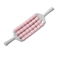 thumbnail image 1 of jinwen Rouleau de Massage Rouleaux à 4 Rangées Polyvalents Flexibles pour Exercice de Mise en Forme Mollet Rose, 1 of 9