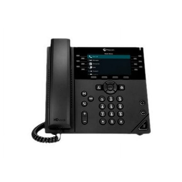 Polycom TDSourcing VVX 450 Business IP Phone - VoIP phone - 3-way call capability - SIP, SDP - 12 lines