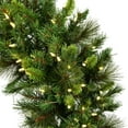 thumbnail image 2 of Vickerman G193737LED 36 in. Bangor Mixed Pine Wreath with Dura-Lit 150 LED Warm White Mini Lights, 2 of 3