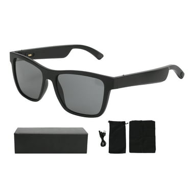 Wireless Bluetooth 5.0 Anti‑Blue Light Glasses Polarizing Audio Sunglasses with Earphone
