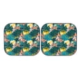 thumbnail image 7 of Fotbe Hawaiian Style 2-Piece Car Windshield Sun Shade | Sun Blocker for Car Windshield | Foldable Automotive Interior Accessories for Sun Protection-Large, 7 of 7