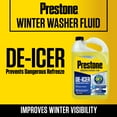 thumbnail image 3 of Prestone Windshield Washer Fluid , Cleaner/De-Icer, -34 Degrees, 1 Gallon., 3 of 6