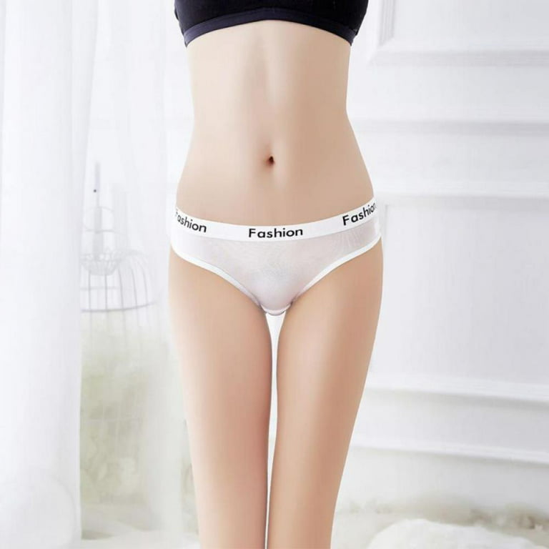 Sexy Seamless G-String Transparent Underwear Women Mesh Breathable Lingerie  Female underwear String 