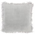 thumbnail image 2 of HomeRoots 386433 Coussin en Peluche Gris, 2 of 3