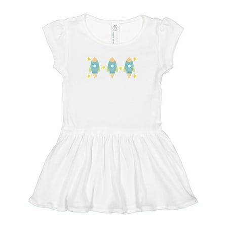 

Inktastic Space Cute Rocket Gift Baby Girl Dress