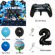 thumbnail image 5 of Globos con número de 67 piezas para niños, juego de Gamepad negro, globo de aluminio, decoraciones para fiesta de cumpleaños, juguete para niños, Accesorios para Juego, regalo, 5 of 5