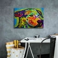 thumbnail image 4 of Epic Graffiti 'Whazzat 2' by Dean Russo, Canvas Wall Art, 26"x18", 4 of 8