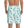 thumbnail image 3 of Daiia Utensiles Mens Woven Stretch Pajama Short,Short Pajama Pants-Small, 3 of 9