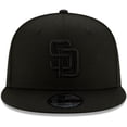 thumbnail image 2 of Gorra Snapback New Era MLB 9FIFTY San Diego Padres, color negro, 2 of 5
