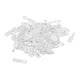 thumbnail image 1 of 50 piezas de pegamento rectangular en fianzas, pequeñas fianzas para colgantes, fianzas de joyería para colgantes o colgantes de de cab, 1 of 9
