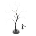thumbnail image 2 of Luz de árbol LED recargable con batería de Navidad Base negra 48LED jinwen Lámparas de árbol, 2 of 8
