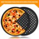 thumbnail image 4 of Bandejas de Pizza Personalizadas Perforadas 2 Pulgadas, Acero Al Carbono con Revestimiento Antiadherente, Bandeja para Hornear Fácil Limpiar, 4 of 5