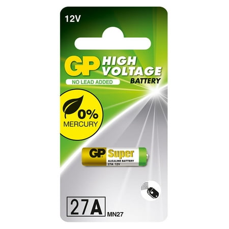 GP Alkaline Battery 27A/MN27 12v Super Pack 1 [GP27A]