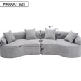 thumbnail image 6 of 4 Seat Sleeper Sectional Sofa / No Assembly Hassle / Living Room in Apartment, 6 of 6