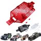 thumbnail image 2 of Placa de BateríA de Chasis de Metal para SG1603 SG1604 SG1605 UD1601 UD1602 UD1603 UD1607 1/16 RC Car Upgrades Parts, Red, 2 of 5