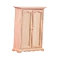 thumbnail image 4 of Armario de muebles de madera para casa de muñecas a escala 1/12, caja para habitación, sala de estar, juego de simulación, bricolaje Estilo C, 4 of 7