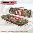thumbnail image 7 of HUIACONG Camo Deer UTV Seat Covers Waterproof Easy to Install 4 Wheeler Seat Cover Non-Slip Soft for Kawasaki Mule 4010, 7 of 7