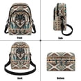 thumbnail image 4 of Xixirimido Small Sling Bag Cell Phone Purse Fanny Crossbody Bag for Women Trendy Chest Backpack with Adjustable Strap, Aztec Tribe Wolf Dream Catcher, 4 of 7