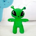 thumbnail image 4 of Green Alien Plush Toy – 13.4 Inch Collectible Alien Plushie for Animation Fans and Doll Toys Fans – Durable Soft Alien Creature Stuffed Animal Dolls, 4 of 5