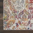 thumbnail image 5 of Nourison Global Vintage Distressed Farmhouse Ivory/Orange 5'3" x 7'6" Area Rug, (5' x 8'), 5 of 9