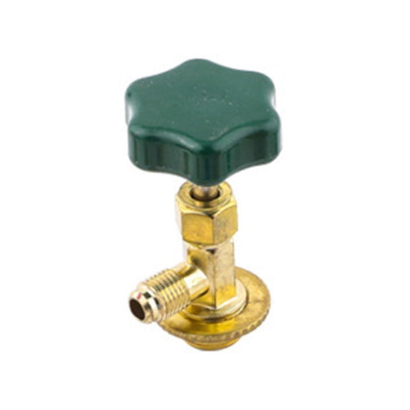 Universal Refrigerant Bottle Opener - Stainless Steel & Brass - Fits R12, R600, R22, R134a, R410A Gases - High Quality & Leak-Proof Design - Easy Rotation & Precise Control - Canada
