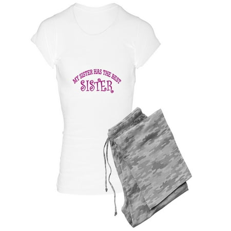 

CafePress - My Sister Has The Best Sister Pajamas - Women s Light Pajamas