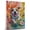 American Bulldog, variant on Wire Fox Terrier Dog Playing Soccer Wall Stretched Canvas Size 8x12 – Wire Fox Terrier Canvas Art for Dog Lovers, Soccer Canvas Wall Decor
