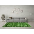 thumbnail image 3 of Ahgly Company Indoor Rectangle Oriental Green Traditional Area Rugs, 4' x 6', 3 of 4
