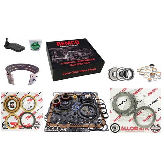 4L60E 4L65E 4L70E [04-UP]Complete Automatic Transmission Rebuild Kit - Full Master Overhaul Set with Clutches Steels Gaskets Washer and Bushing Kit Seals  Filter