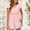 Pink, variant on Women's V-Neck Short Sleeve Loose Fit Casual T-Shirt Top - Breathable Flowy Fabric for Everyday Comfort