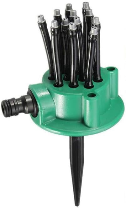 2pcs 360 Degree Garden Automatic Multi Sprinkler Garden Lawn Sprinklers Roof Cooling Sprinklers Watering Gardening Tools Housewarming Gift