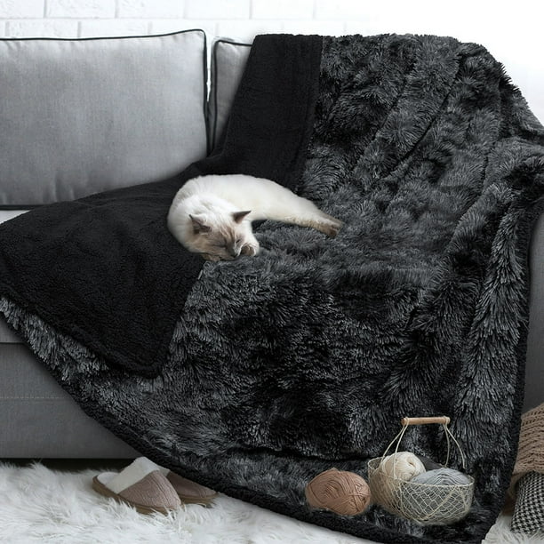 Faux fur dog blanket sale