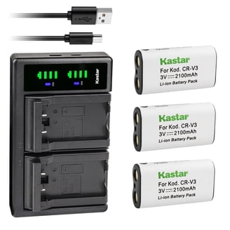 Kastar 2-Pack LB-012 Battery and LTD2 USB Charger Compatible with