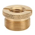 thumbnail image 3 of 3/8 Inch Female to 5/8 Inch Male Screws Thread Adapter for Microphone Stand for Mic MountCopper Yellow F15B, 3 of 8