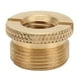 thumbnail image 3 of Adaptador de rosca de tornillos hembra de 3/8 de pulgada a macho de 5/8 de pulgada para soporte de micrófono para montaje de micrófono amarillo cobre F15B, 3 of 8