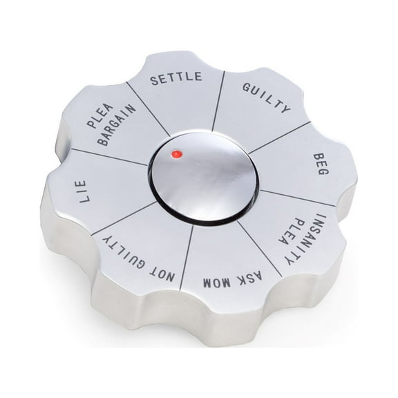 "Legal", Spinner Decision Maker Paperweight.