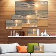 thumbnail image 4 of Design Art - Dark Tropical Sand Beach at Sunset, 4 of 4