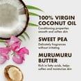 thumbnail image 4 of Shea Moisture 100% Virgin Coconut Oil Baby Wash and Shampoo with Sweet Pea and Murumuru, 13 oz, 4 of 5