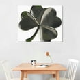 thumbnail image 2 of Nawypu Biddy Murphy Shamrock Wall Hanging Robert Emmet Company Lucky Four Leaf Clover Ireland Wall Hanging Silver Plated Pewter Ready to Hang Lucky Shamrock Irish Blessing Wall Decor, 2 of 6