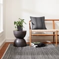 thumbnail image 4 of Dash & Albert Herringbone Handwoven Cotton Rug, 2' x 3', Black, 4 of 6